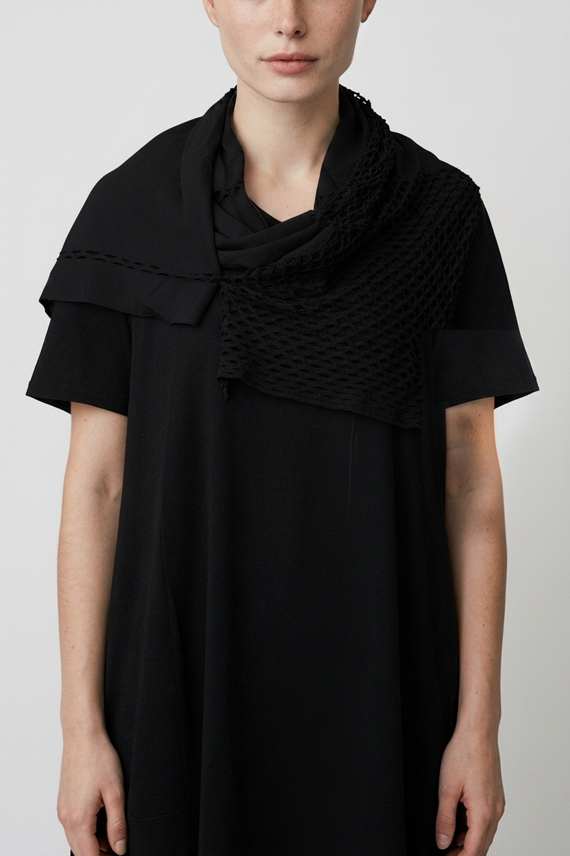 WABI CORNICE SCARF［COTTON］