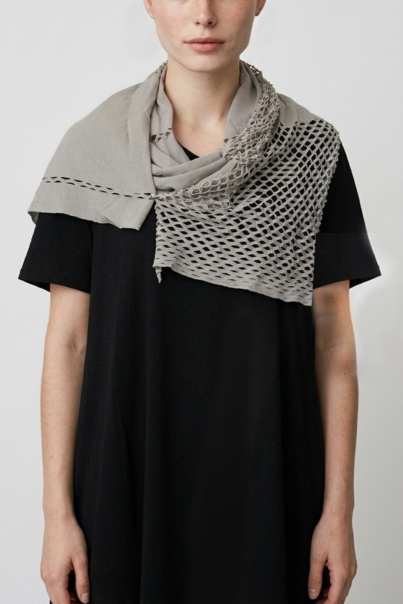WABI CORNICE SCARF［COTTON］