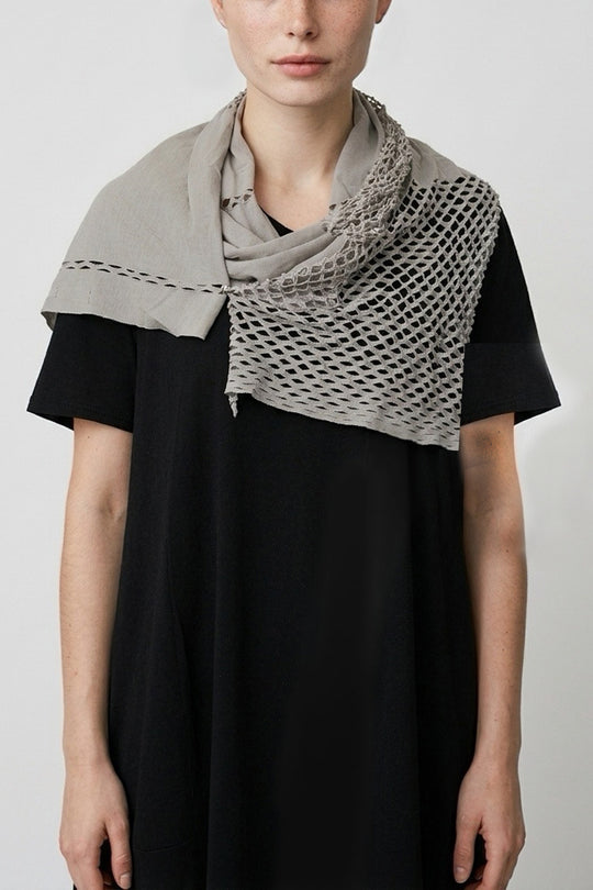 WABI CORNICE SCARF［COTTON］