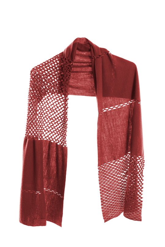 WABI CORNICE SCARF［WOOL］