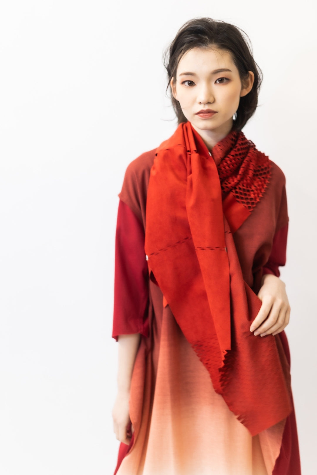 WABI CORNICE SCARF［Ultrasuede®］