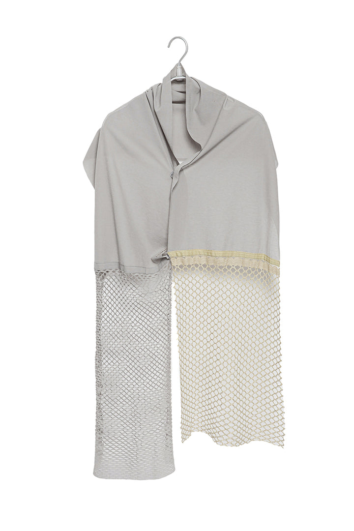 FAIRLY SCARF［COTTON］SILVER GRAY