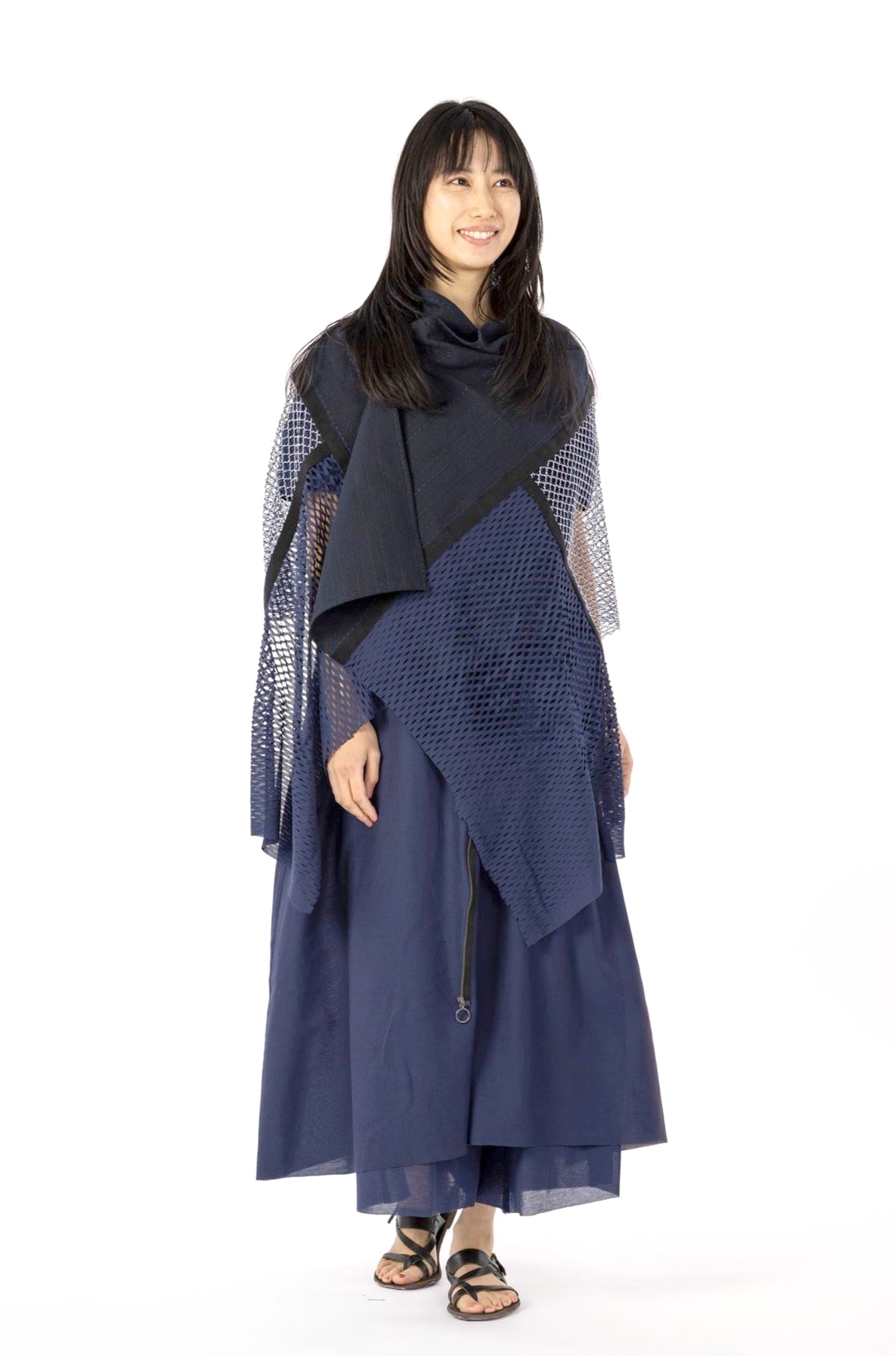 ZIP ONE PIECE［COTTON］HALF SLEEVE