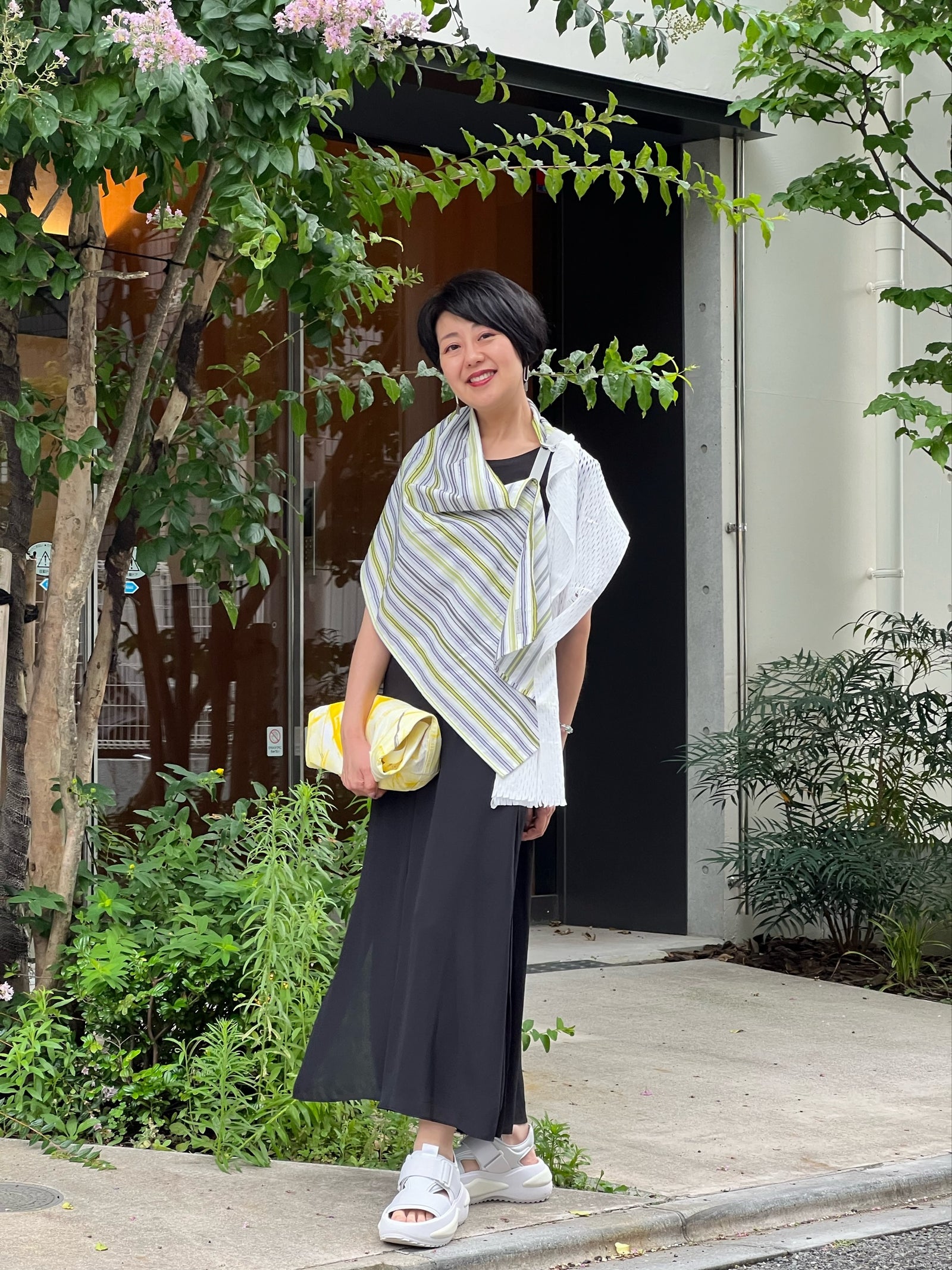 FAIRLY SCARF［COTTON］NN-DOMINO