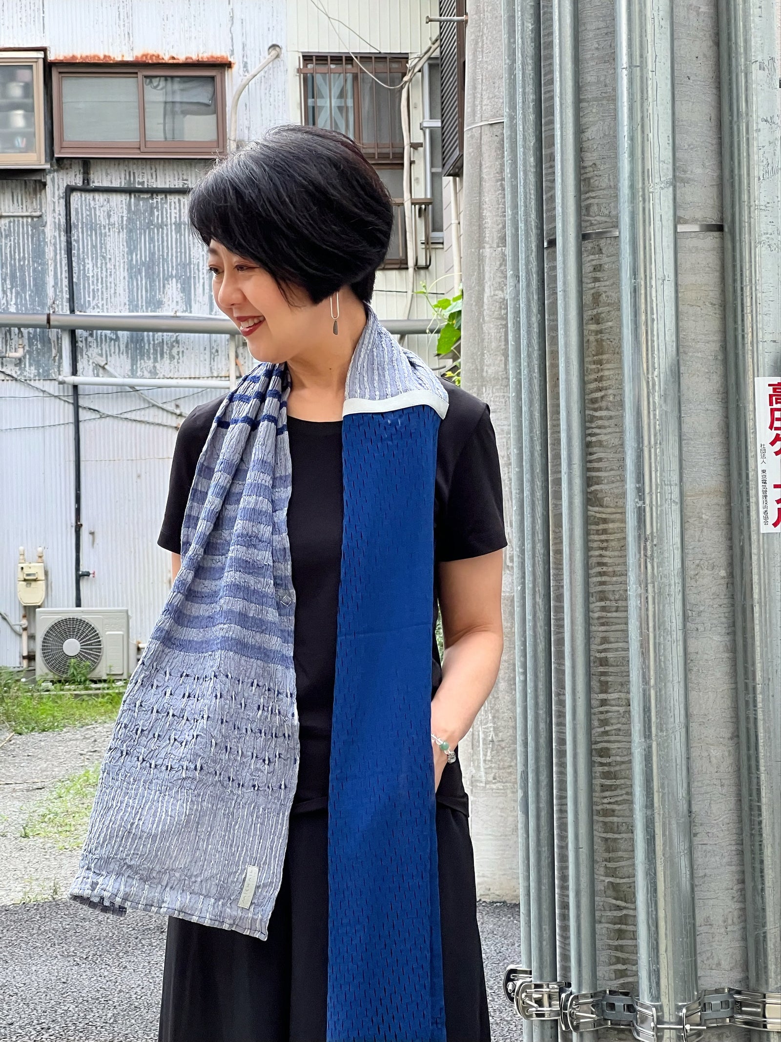 FAIRLY SCARF［COTTON］NN-PATAN