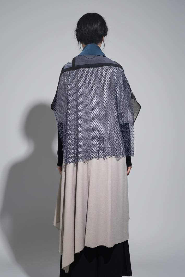HYBRID PONCHO-MINI［COTTON］