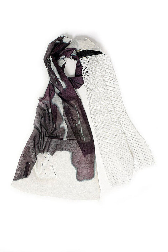 MONO CORNICE SCARF［SILK］