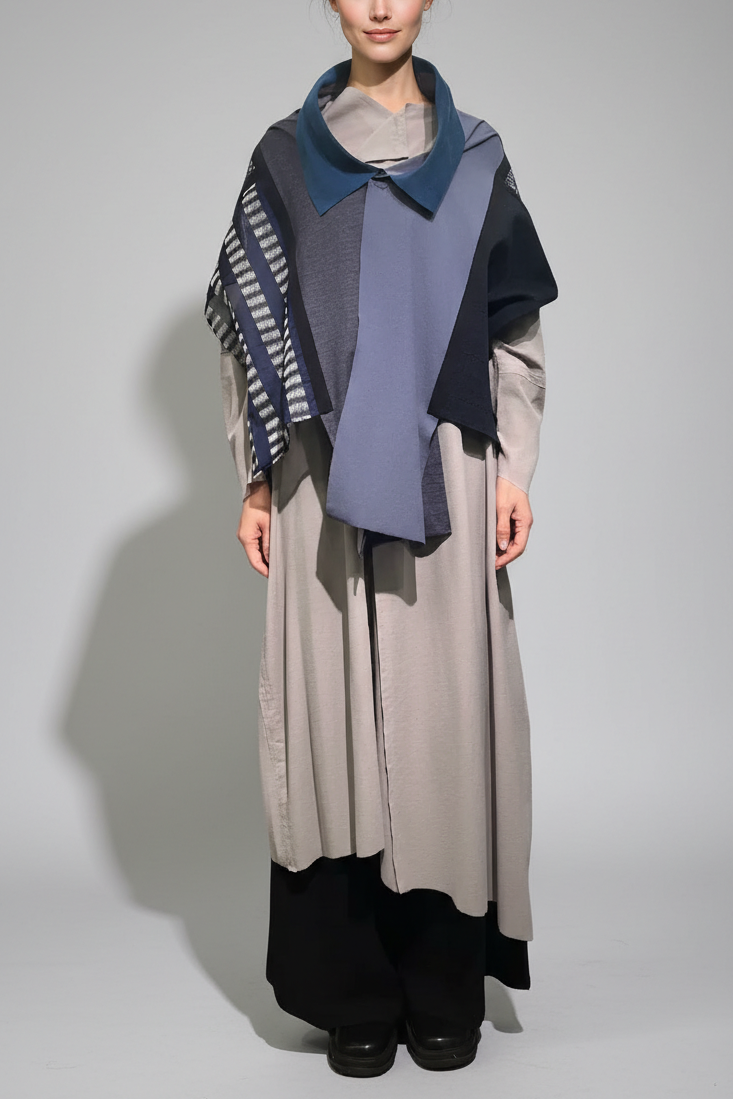 HYBRID PONCHO-MINI［COTTON］