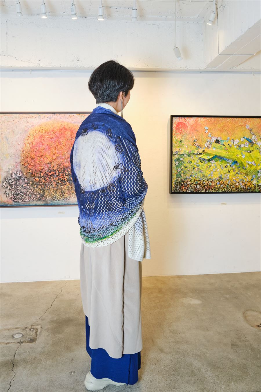 PLAIN CORNICE STOLE［WOOL］YOSHIO NAKAJIMA