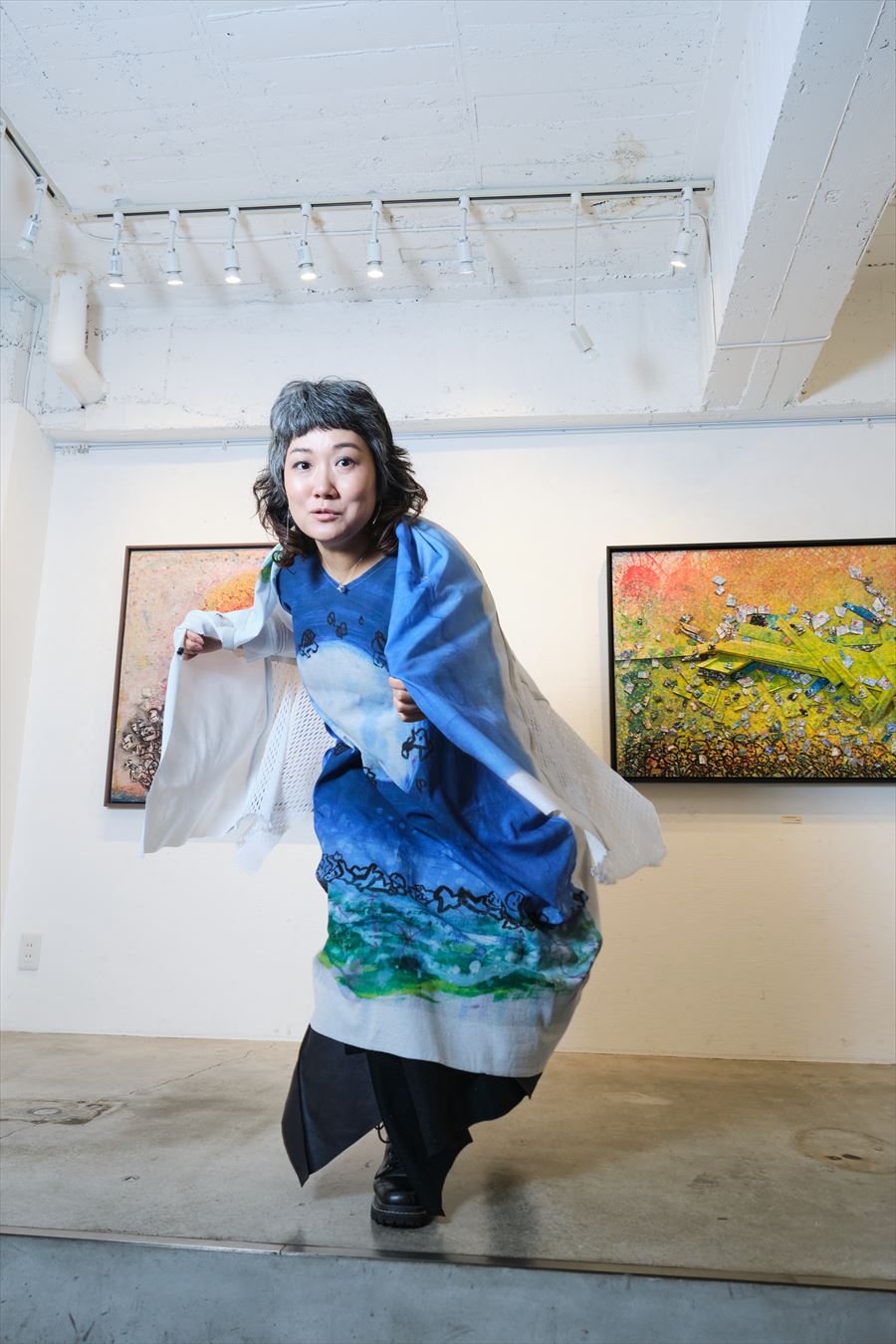 PLAIN CORNICE STOLE［COTTON］YOSHIO NAKAJIMA