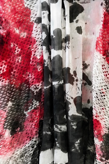 PLAIN CORNICE STOLE［SILK］ORIGINAL PAINT