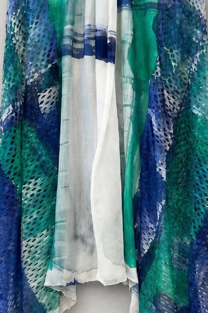 PLAIN CORNICE STOLE［SILK］ORIGINAL PAINT