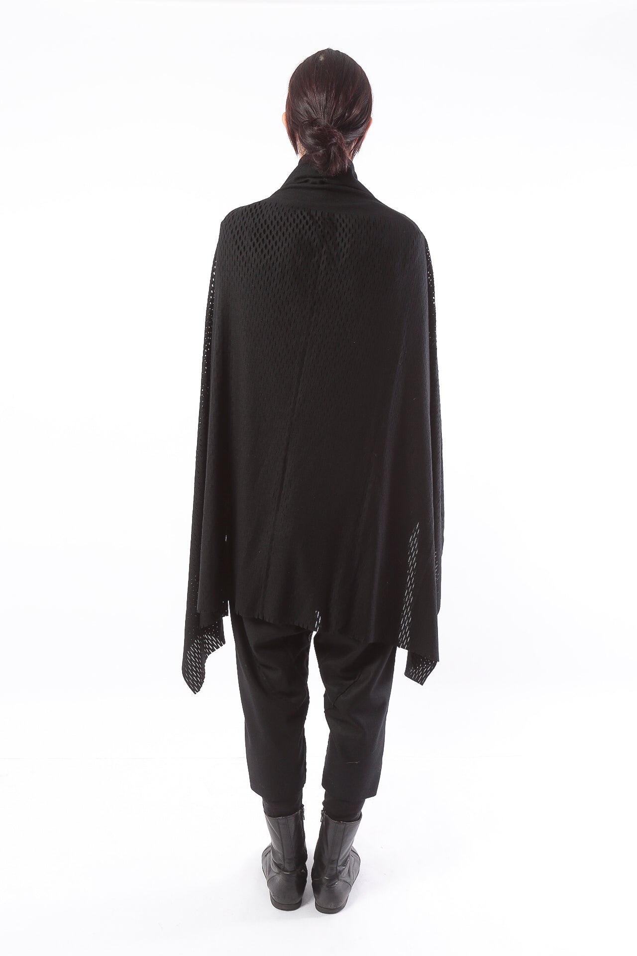 PLAIN CORNICE STOLE［WOOL］SOLID COLOR