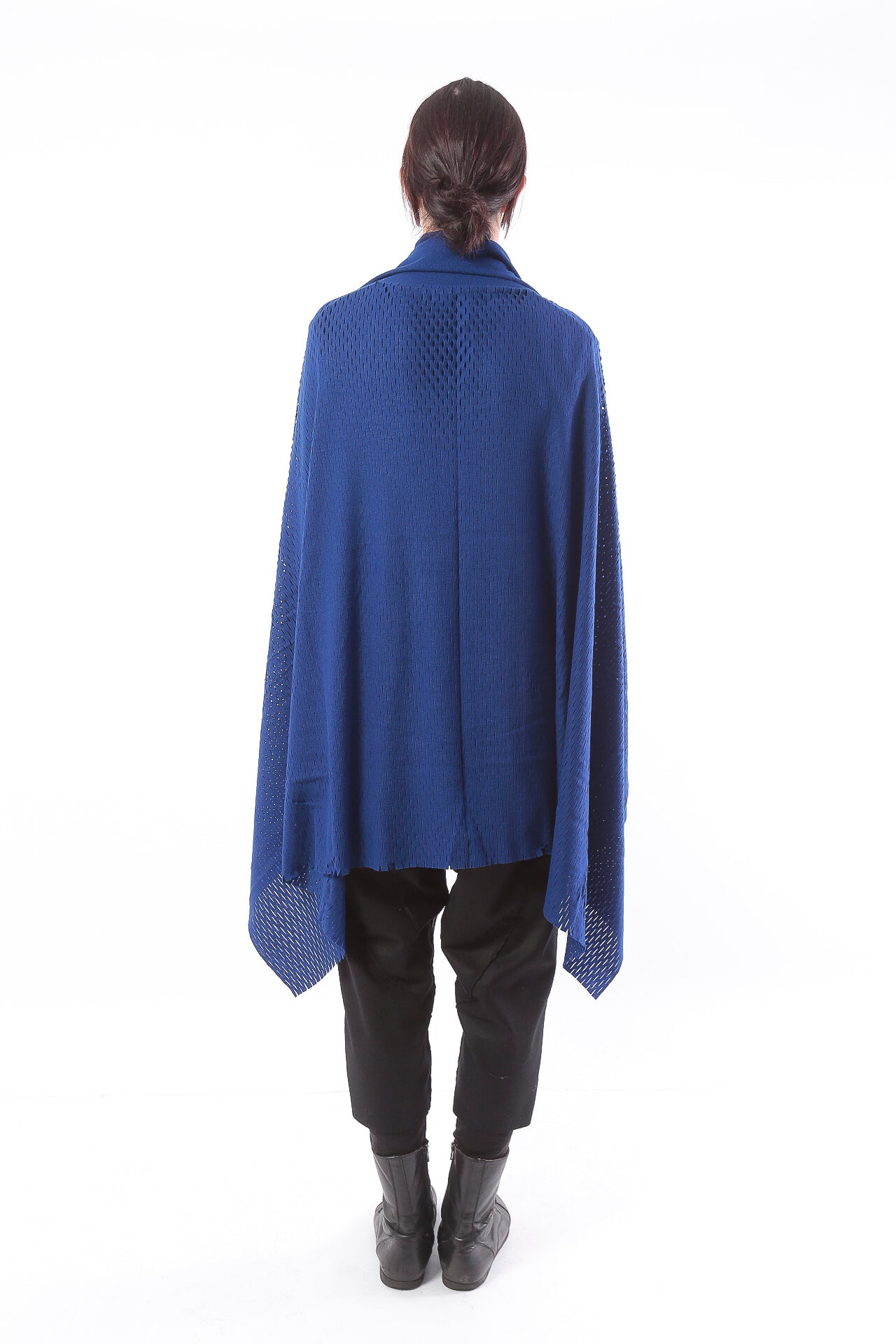 PLAIN CORNICE STOLE［WOOL］SOLID COLOR