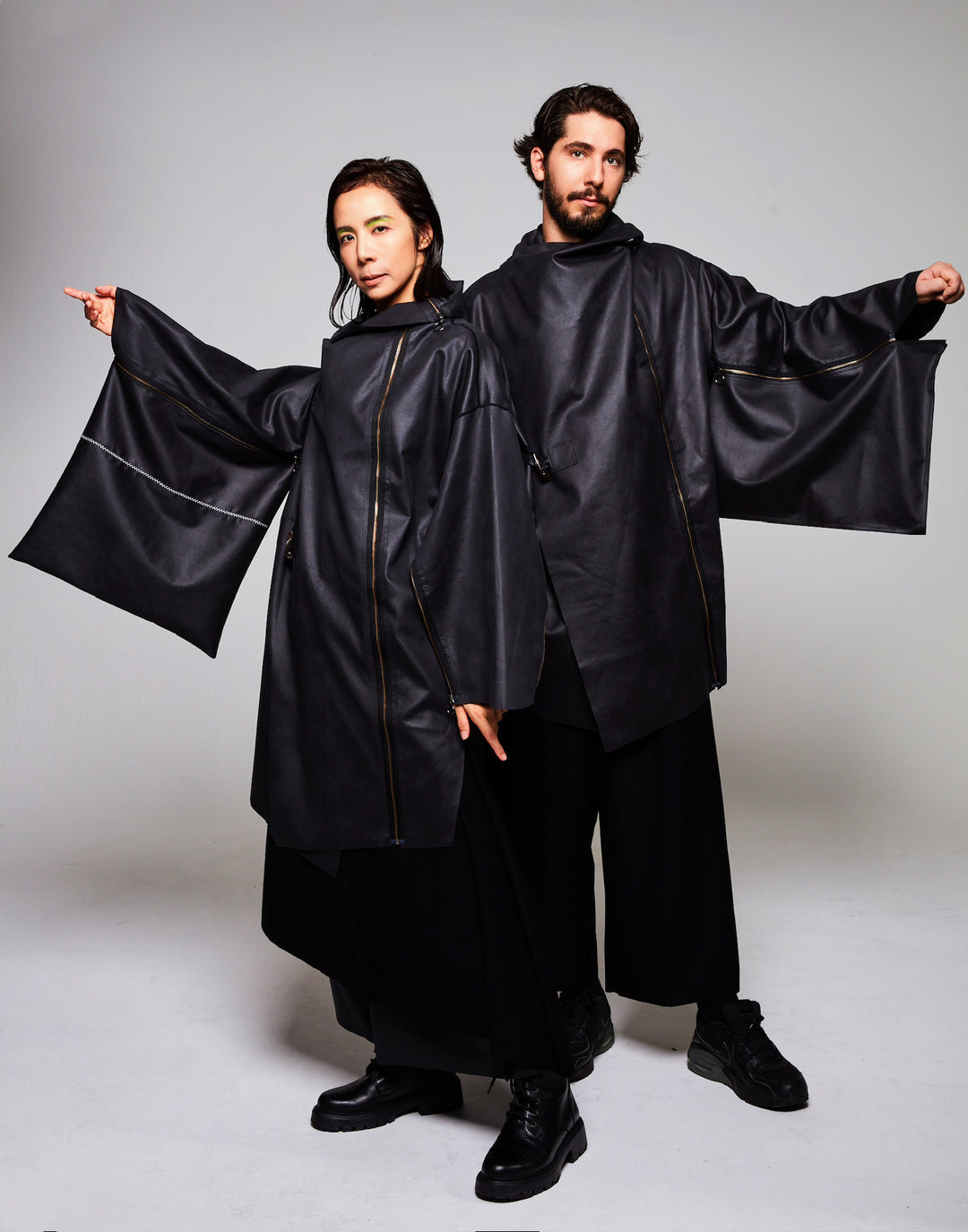 COAT STOLE + CUSHION COVER (KIMONO SLEEVE)-ONE OF A KIND