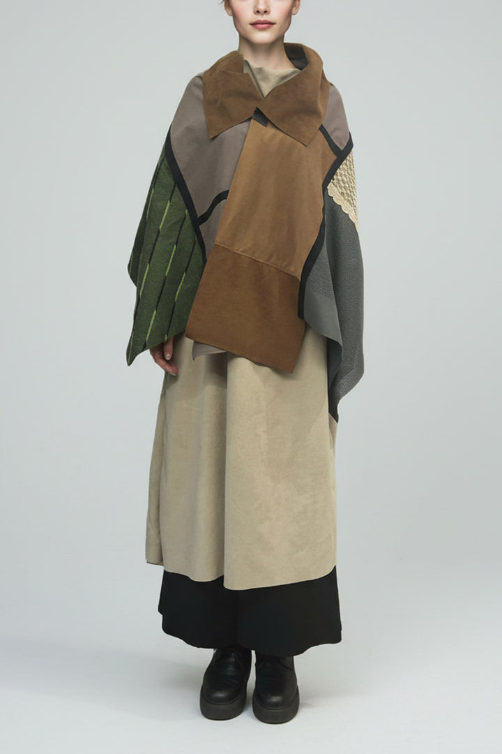 HYBRID PONCHO［COTTON］