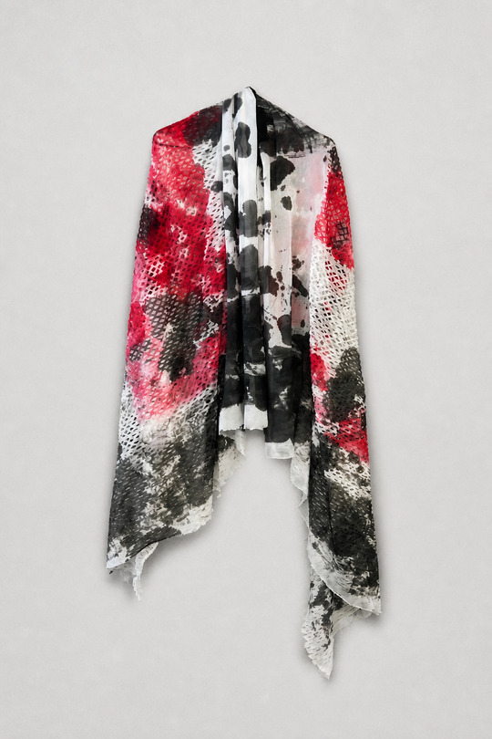 PLAIN CORNICE STOLE［SILK］ORIGINAL PAINT