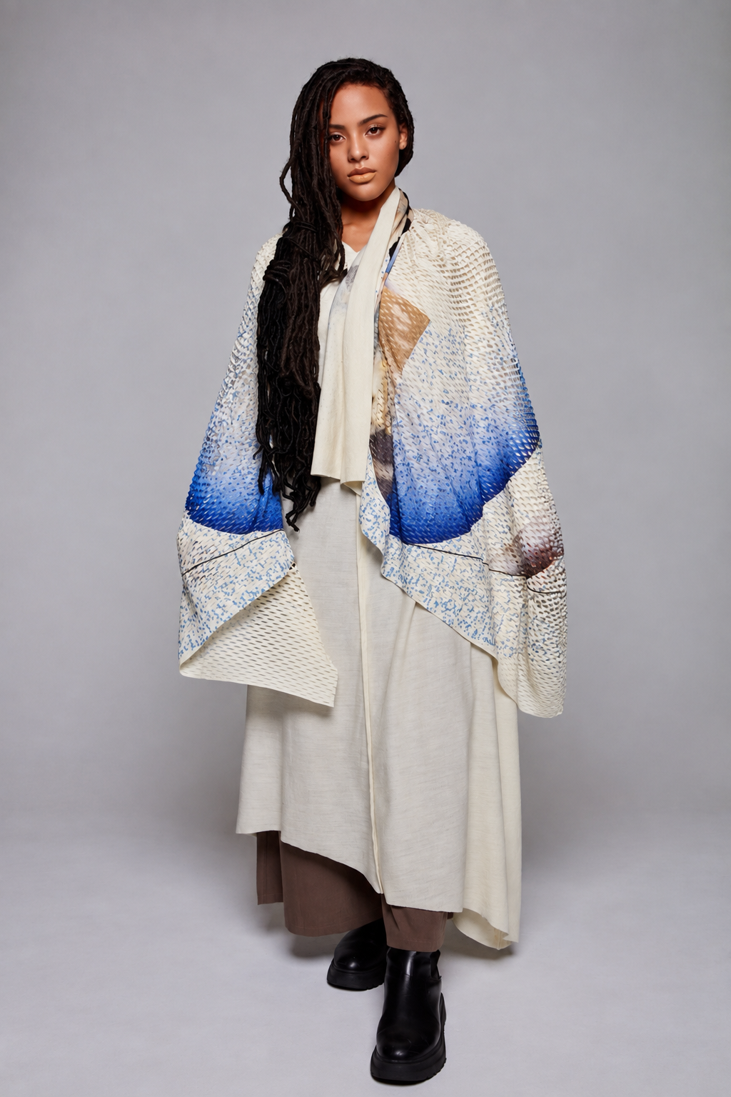 PLAIN CORNICE STOLE［WOOL］APOSTOLOS RIZOS
