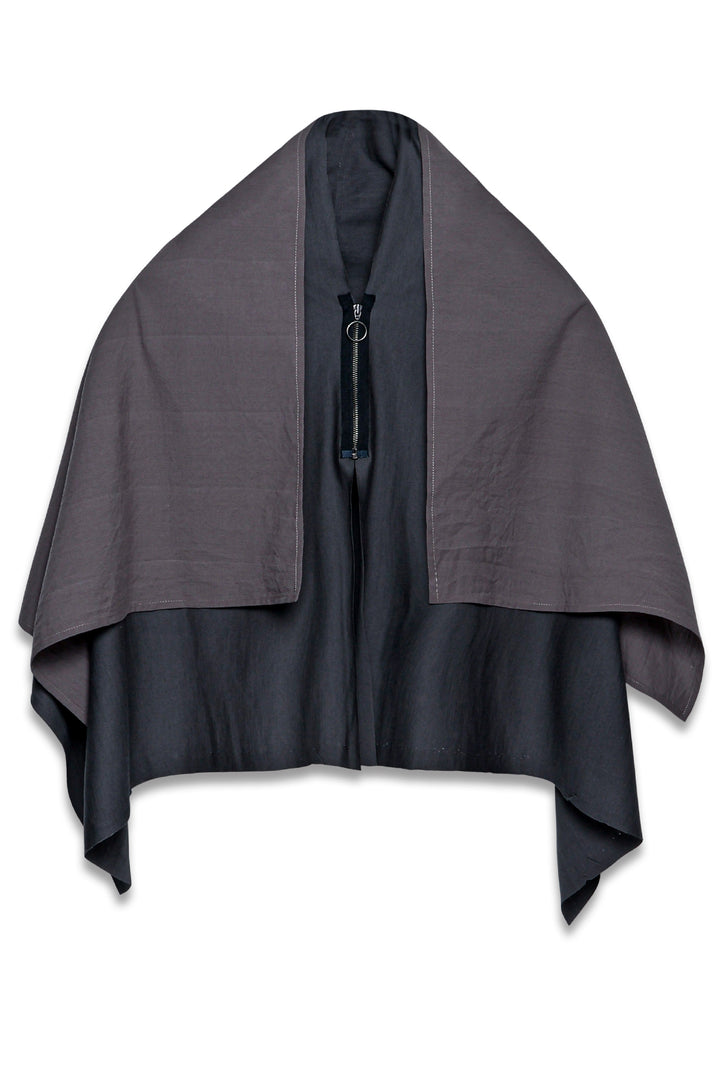 TOPS CAPE［WOOL / COTTON SILK］