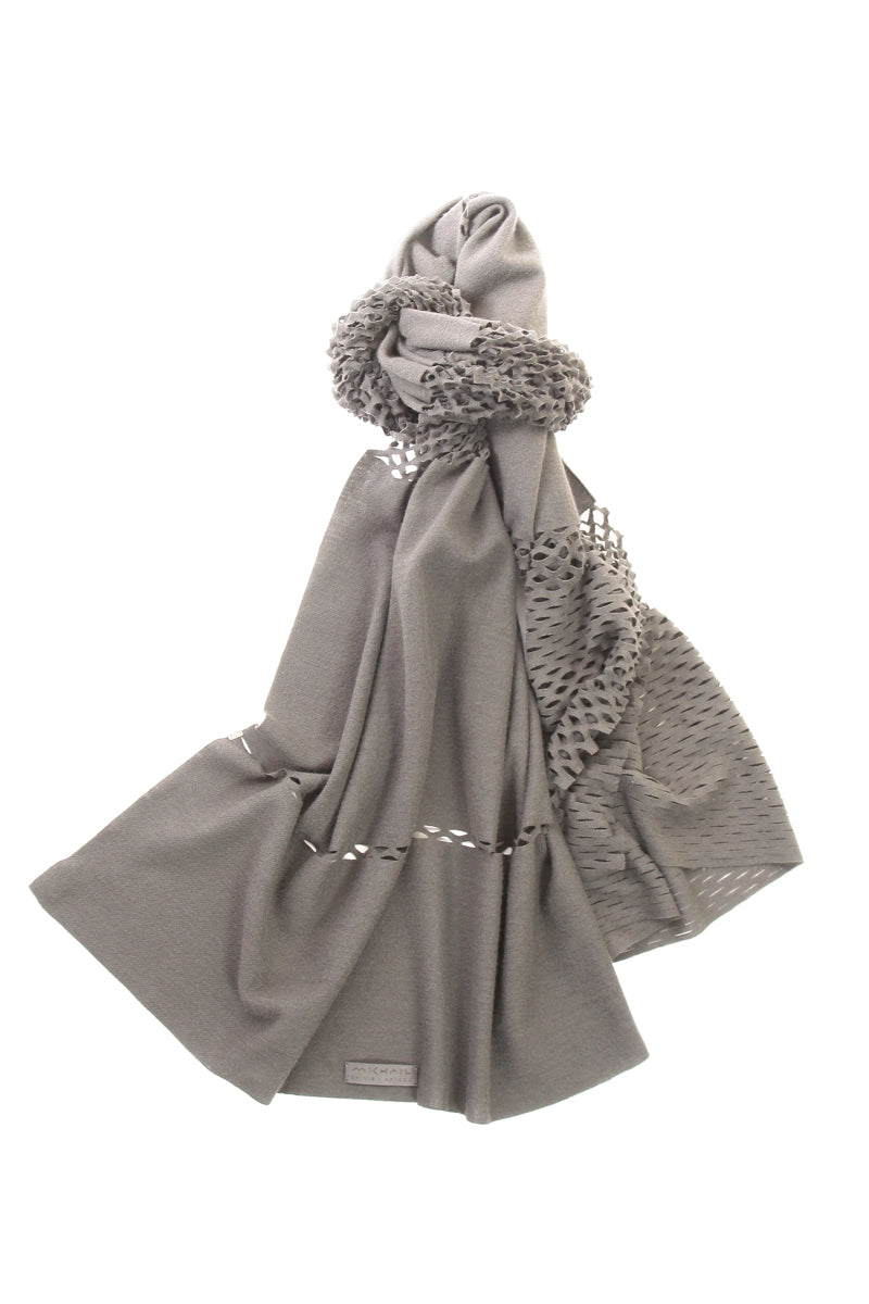 WABI CORNICE SCARF big［WOOL］