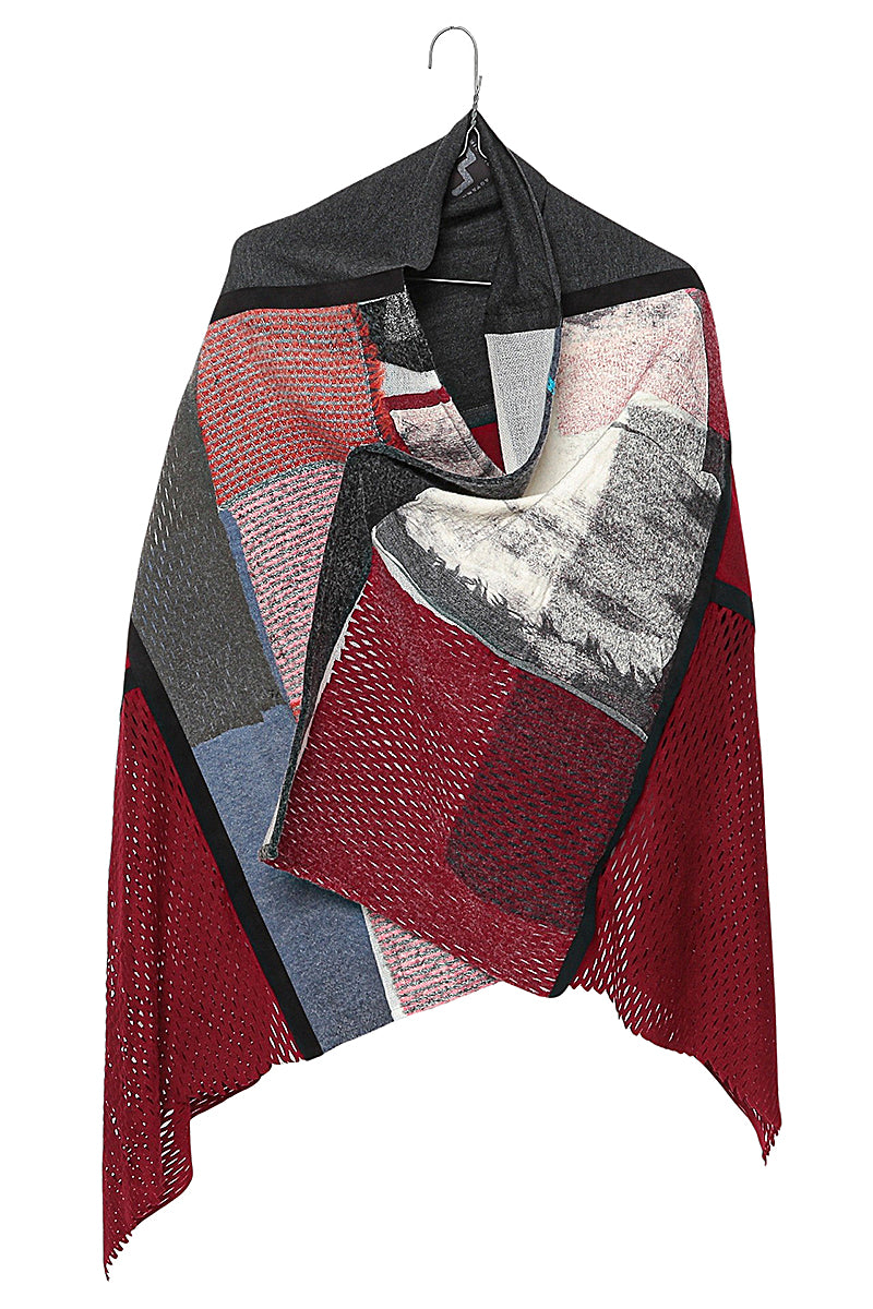 ANGEL STOLE［WOOL］ZERO WASTE - ONE OF A KIND