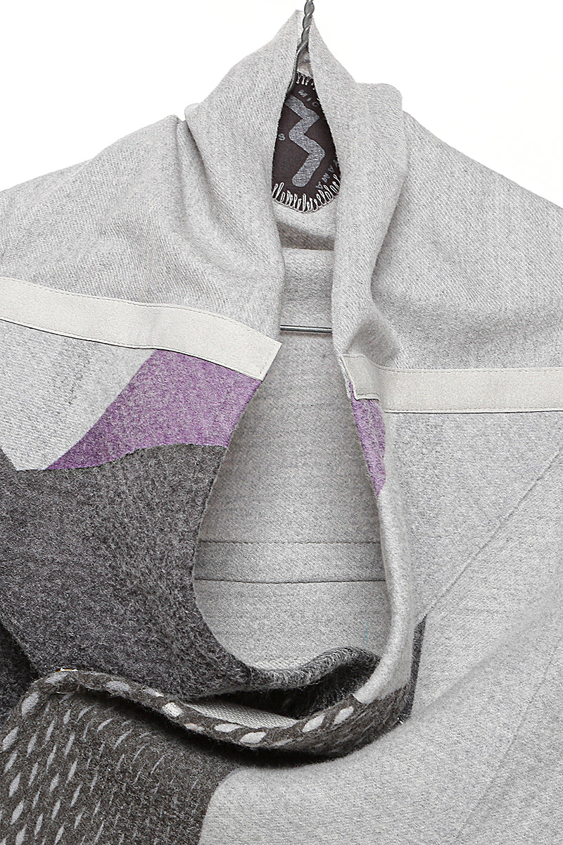 ANGEL STOLE［WOOL］ZERO WASTE - ONE OF A KIND