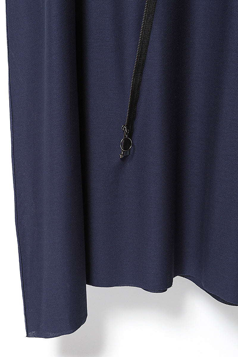 ZIP ONE PIECE［COTTON］HALF SLEEVE
