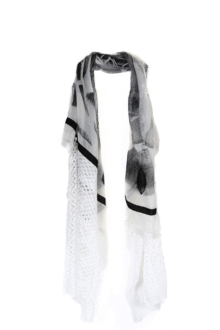 W CORNICE SCARF［COTTON］