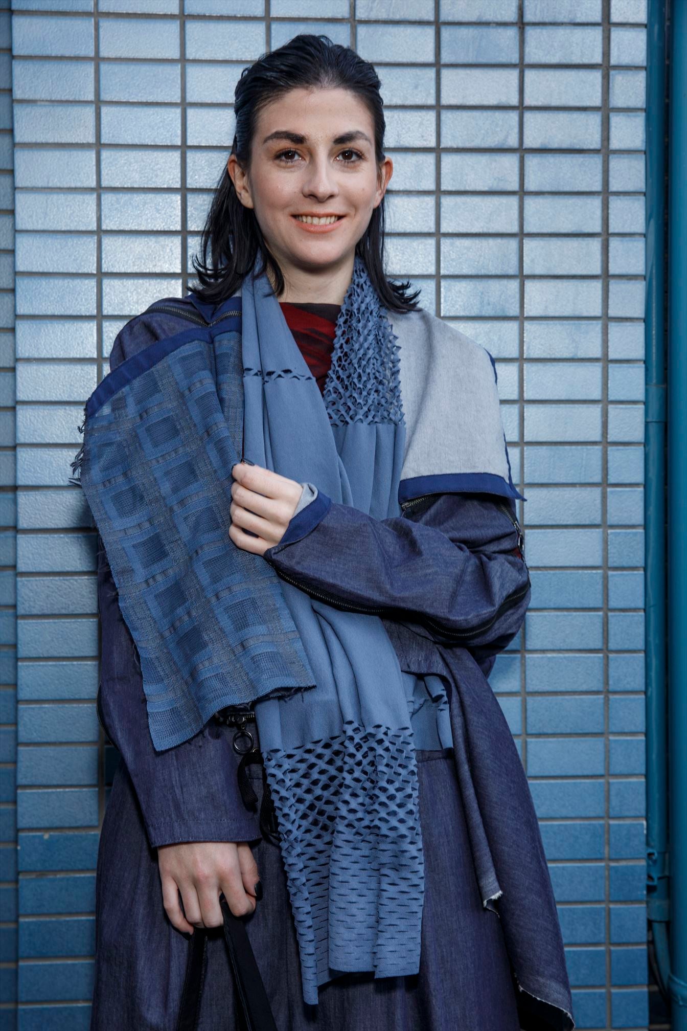 WABI CORNICE SCARF［COTTON］ – MICHAIL GKINIS AOYAMA
