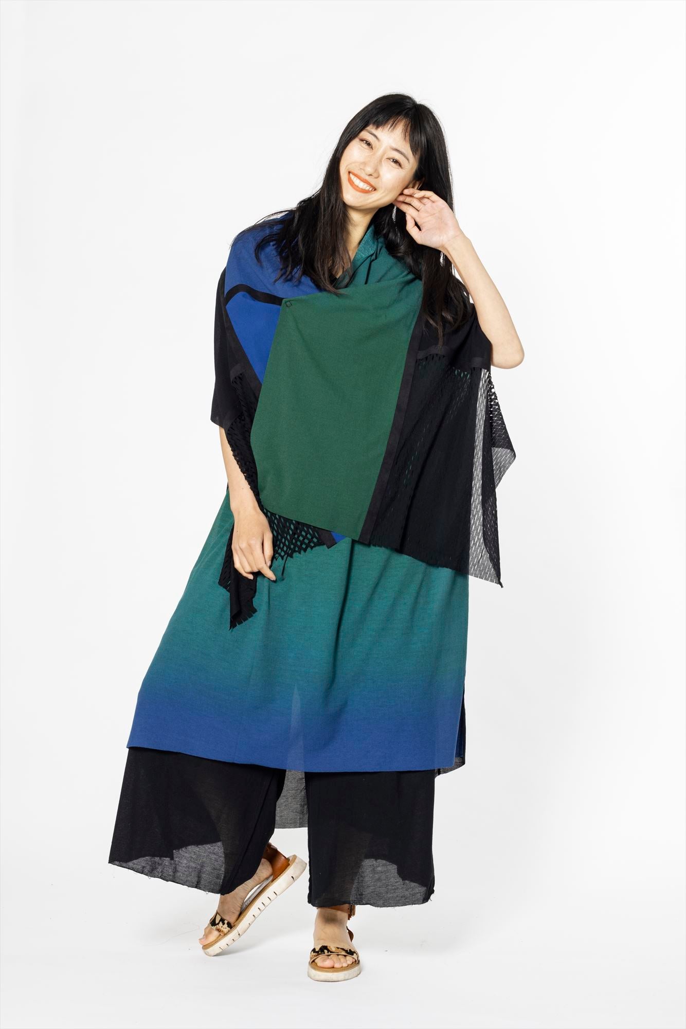 ANGEL STOLE［COTTON］DOUBLE GRADATION