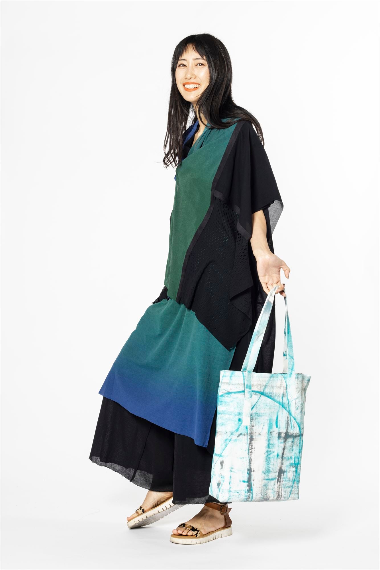 ANGEL STOLE［COTTON］DOUBLE GRADATION