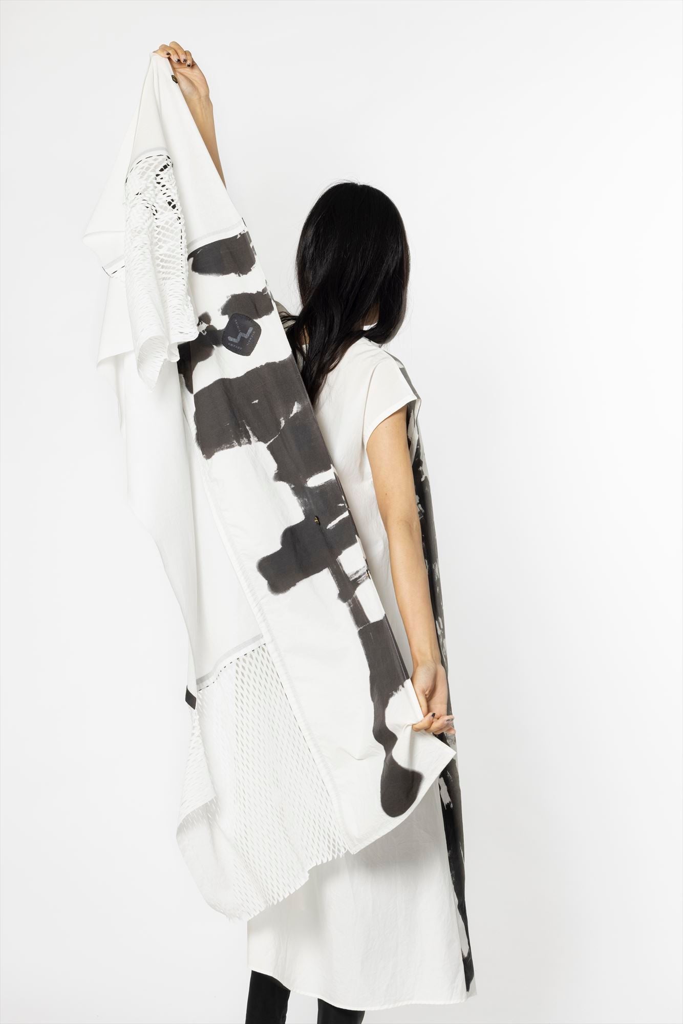 A LINE ONE PIECE［COTTON］SUMI PRINT