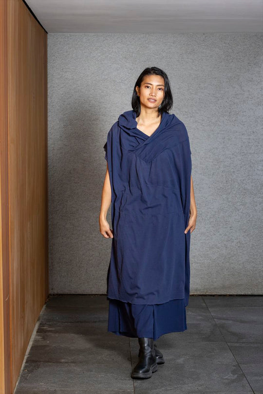 3 WAYS HOODED ONE PIECE［COTTON］SOLID COLOR