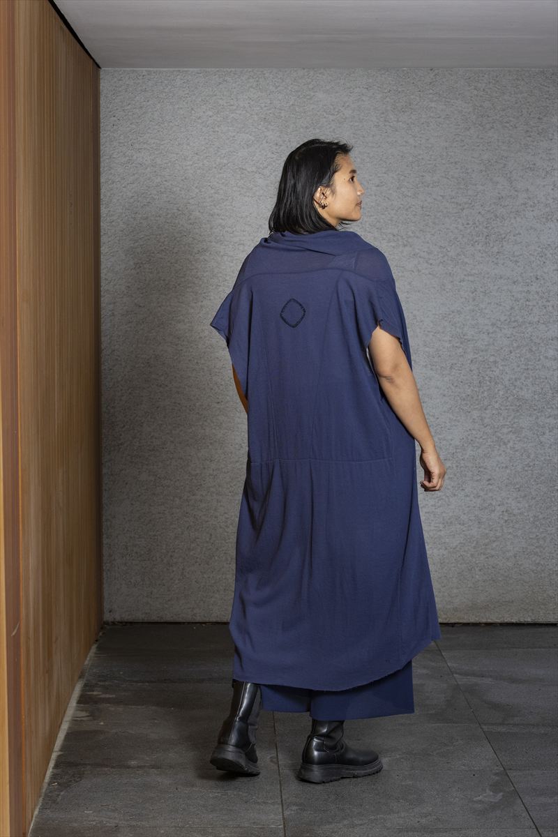 3 WAYS HOODED ONE PIECE［COTTON］SOLID COLOR