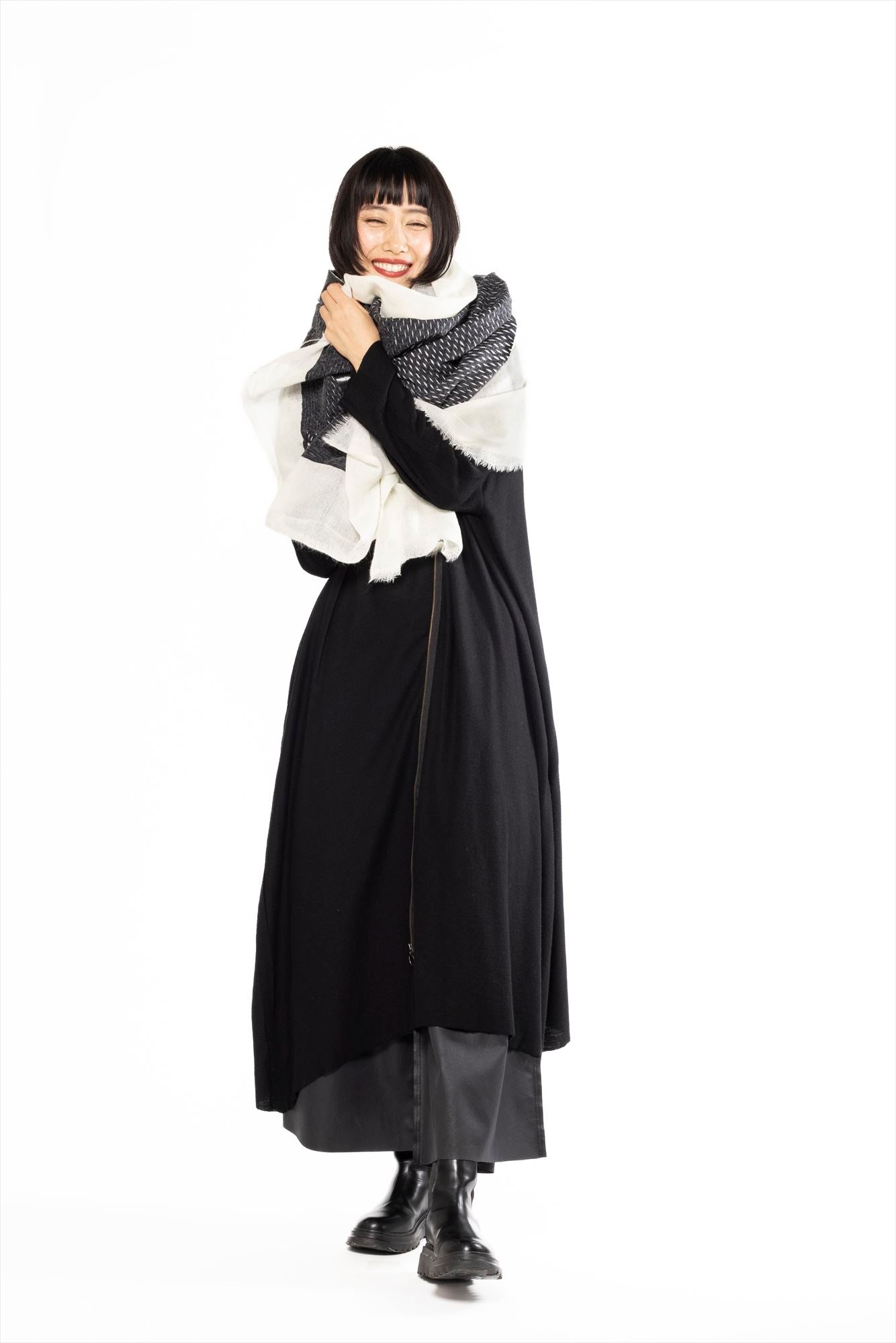 BIG SHAWL［WOOL］KABUKU