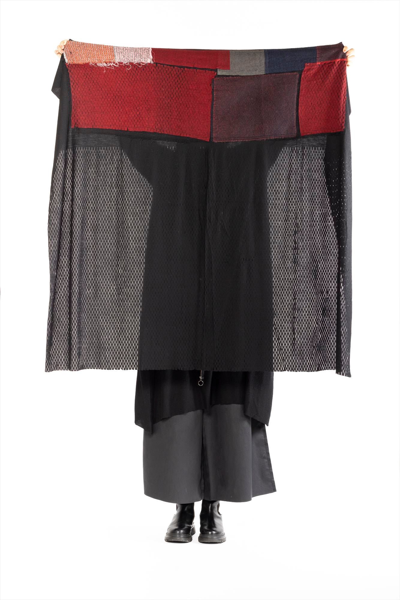 PLAIN CORNICE STOLE［WOOL］PATCHWORK