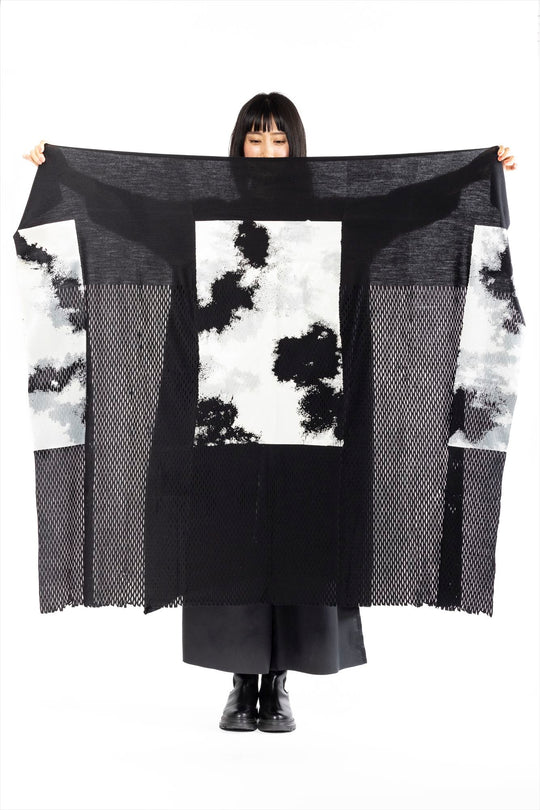 PLAIN CORNICE STOLE［WOOL］KABUKU