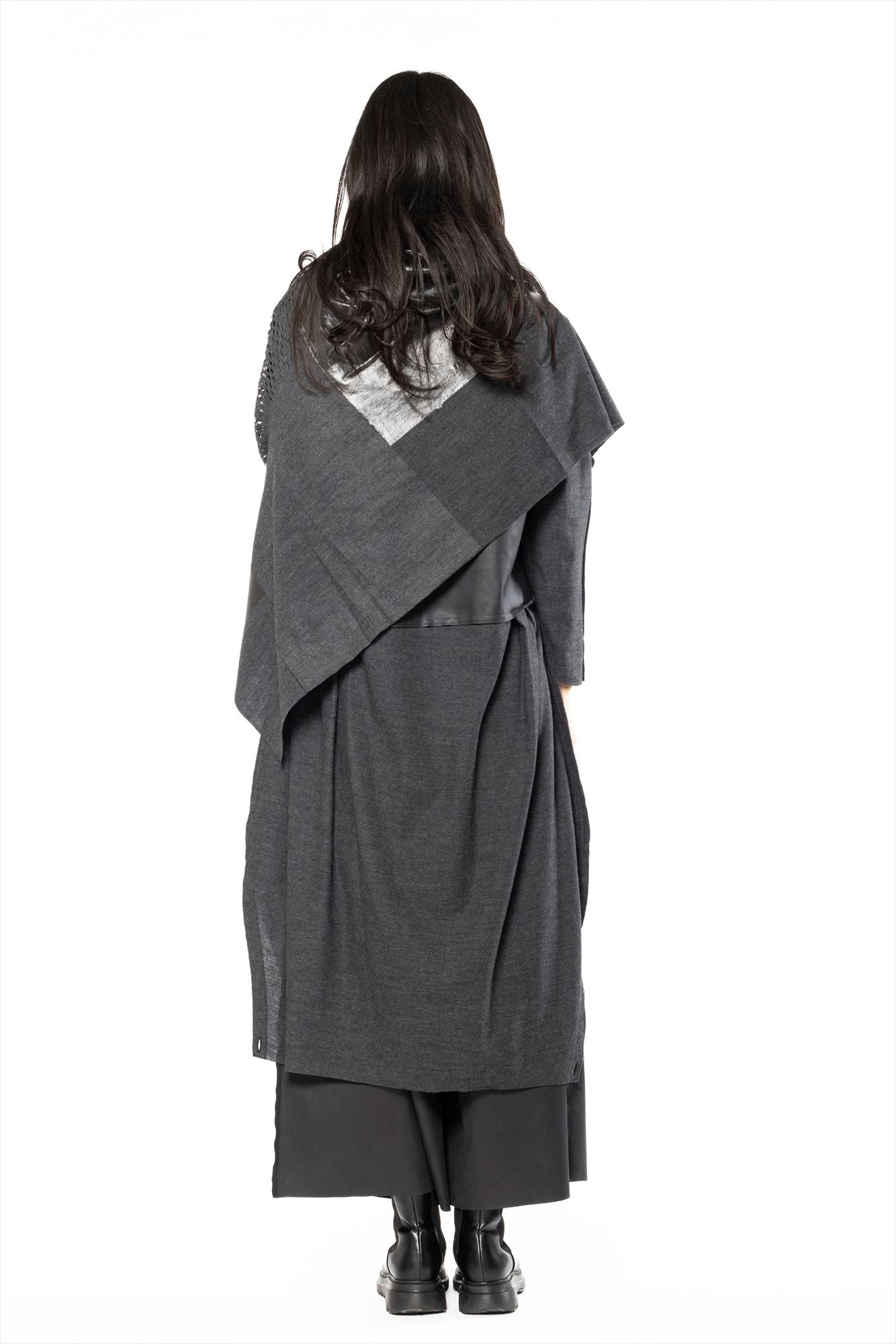 PLAIN CORNICE STOLE［WOOL］KABUKU