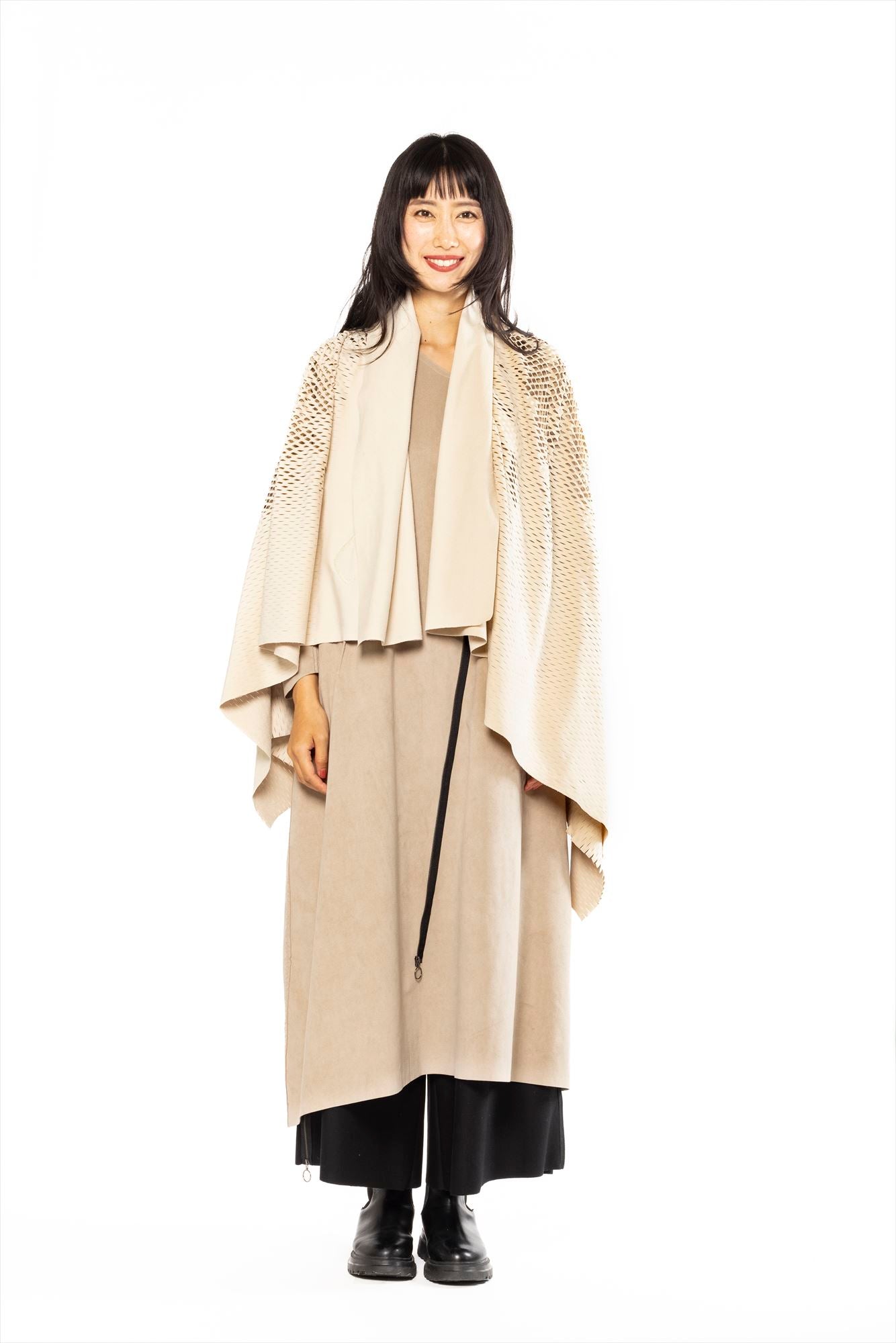 PLAIN CORNICE STOLE［Ultrasuede®］LX