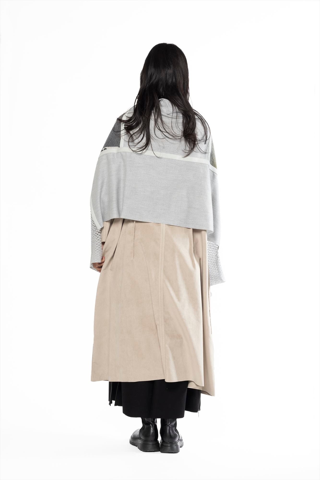 ANGEL STOLE［WOOL］ZERO WASTE - ONE OF A KIND