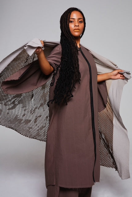 SHIRT COAT［COTTON SILK］