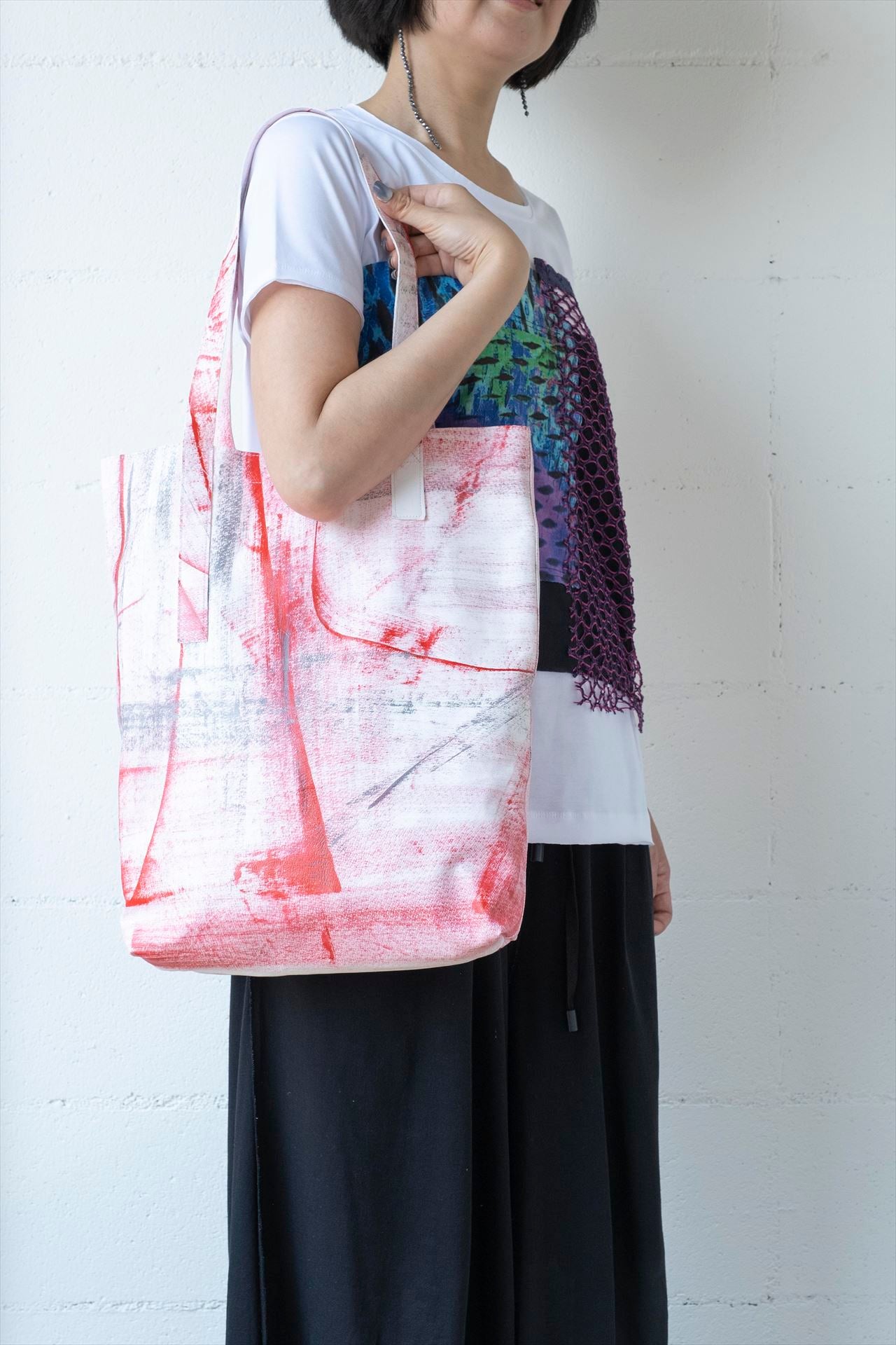TOKYO LEATHER TOTE BAG