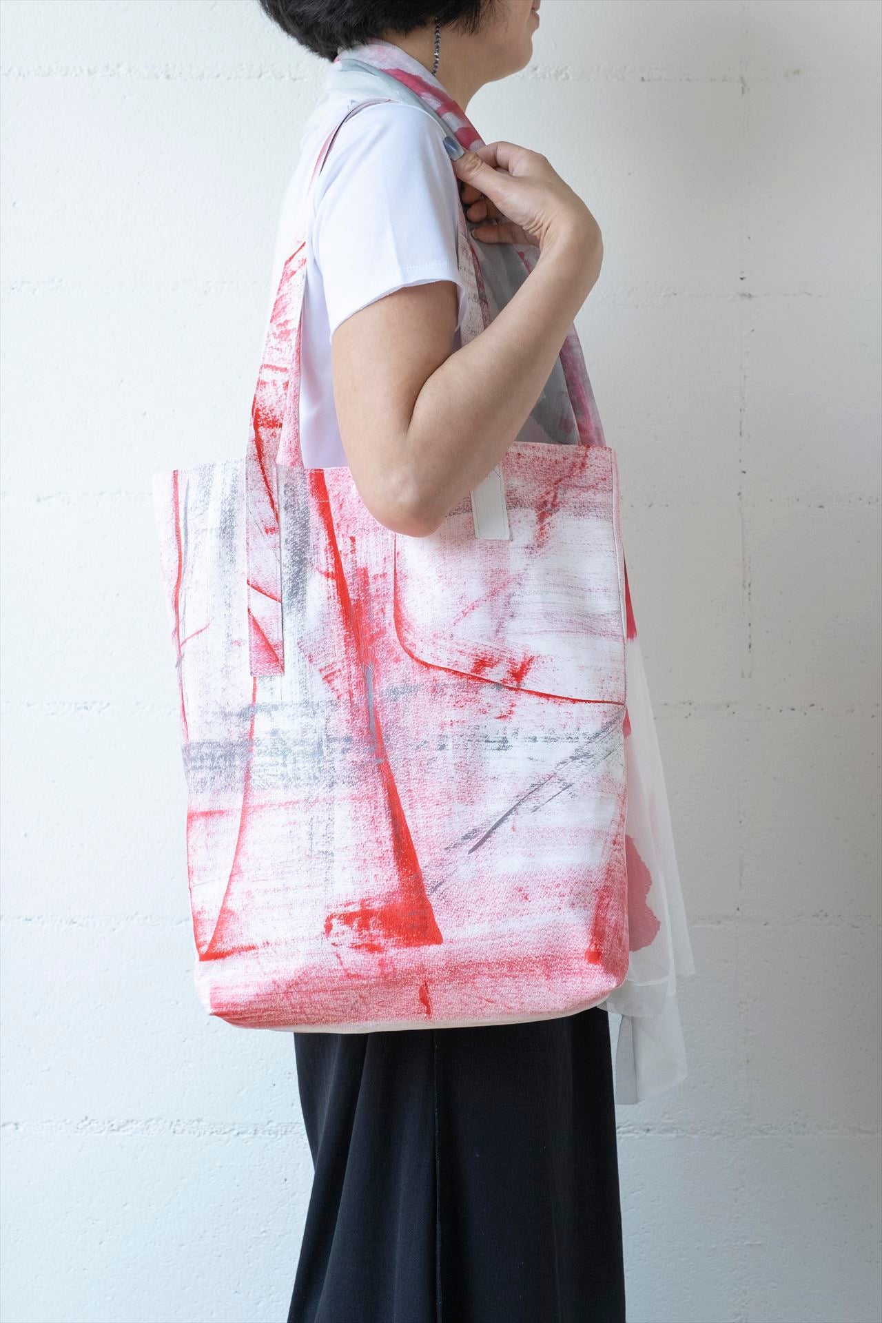 TOKYO LEATHER TOTE BAG