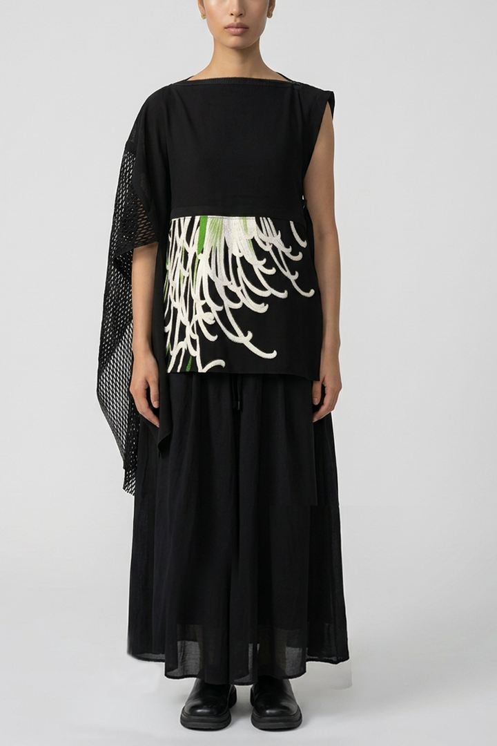 KIMONO PONCHO DRESS［SILK］ #mgakimono