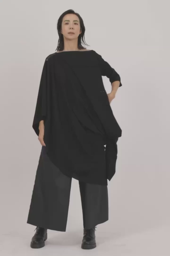 CROPPED SHOULDER ONE PIECE［WOOL］