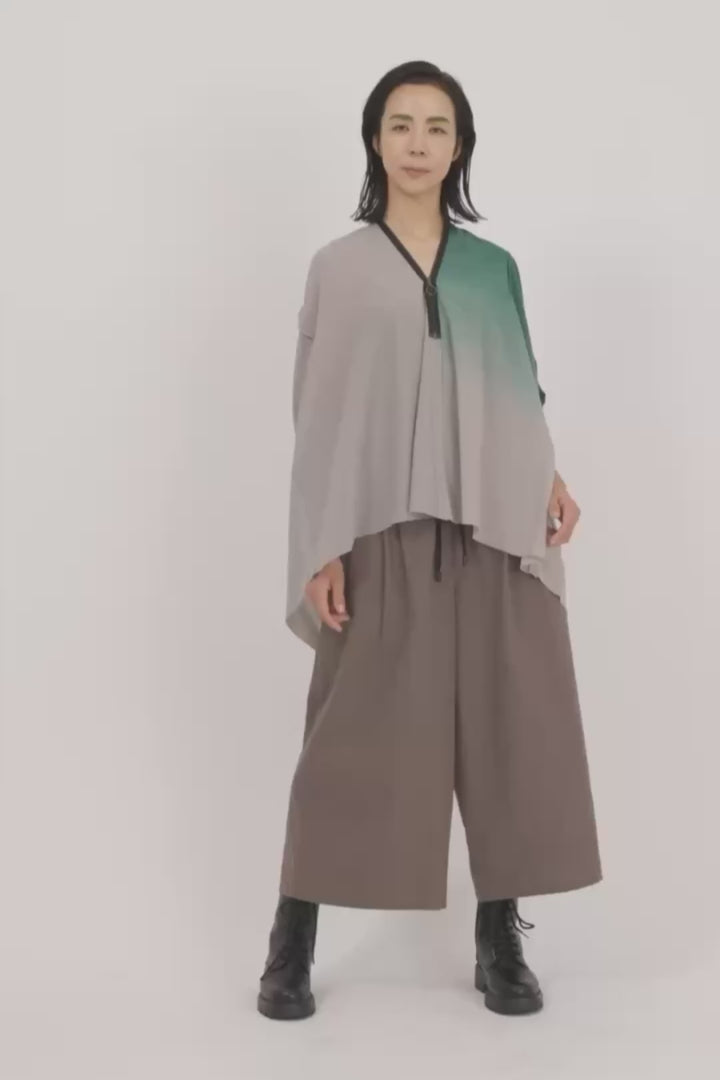 CROPPED SHOLDER ONE PIECE［COTTON］