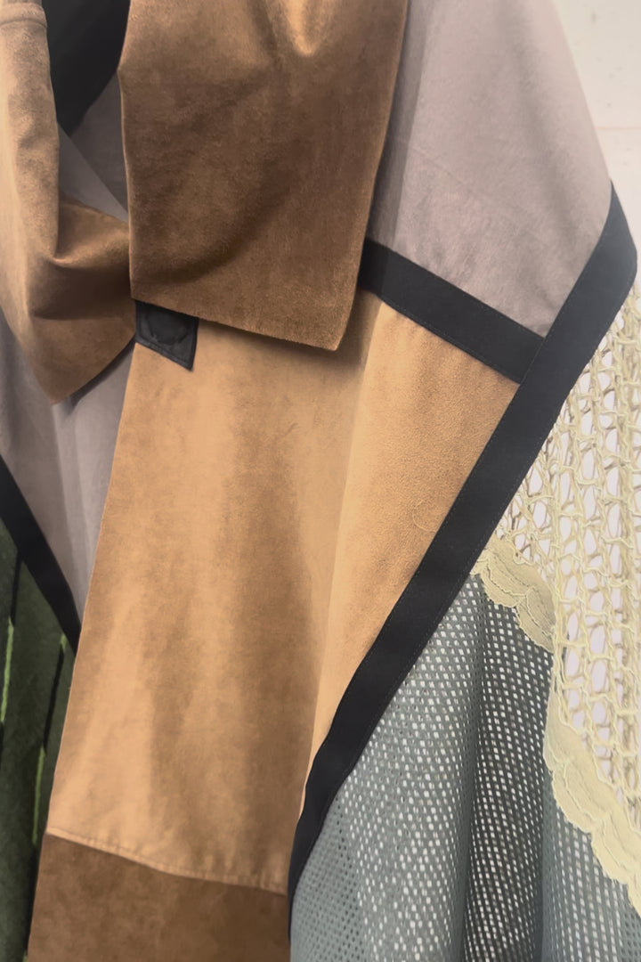 HYBRID PONCHO［COTTON］