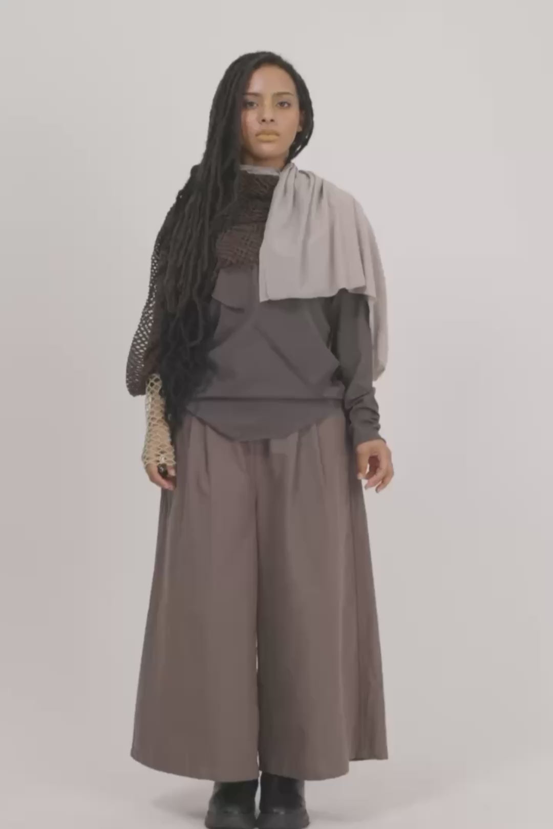 PLAIN CORNICE STOLE［COTTON］GRADATION