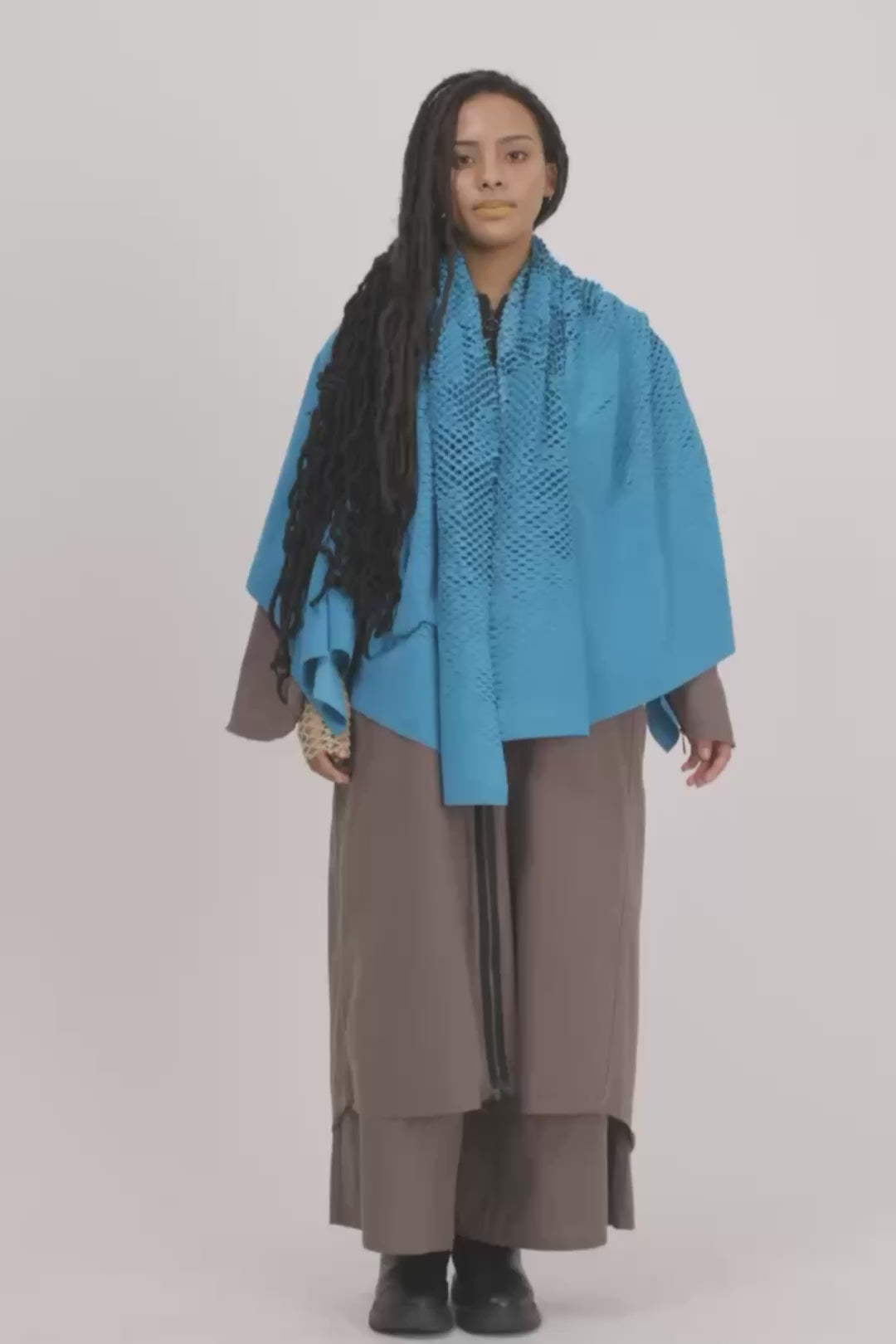 PLAIN CORNICE STOLE［Ultrasuede®］LX