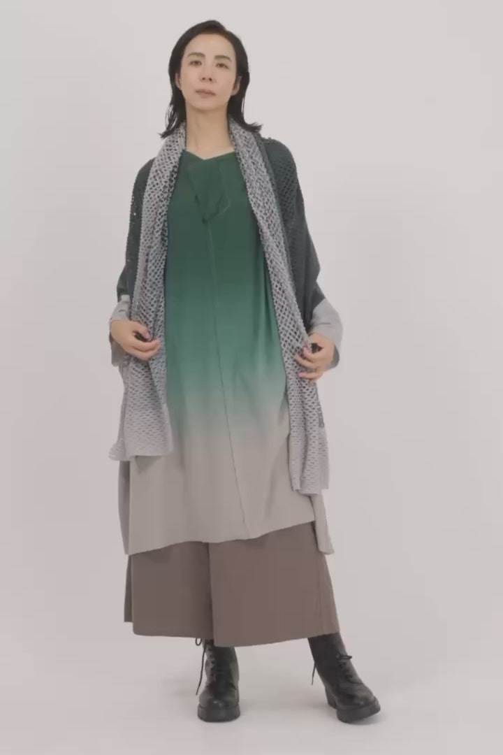 CROPPED SHOLDER ONE PIECE［COTTON］